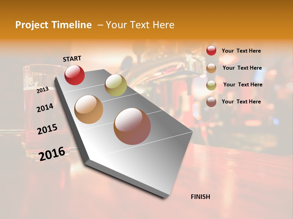 Lager Inside Traditional Pub PowerPoint Template