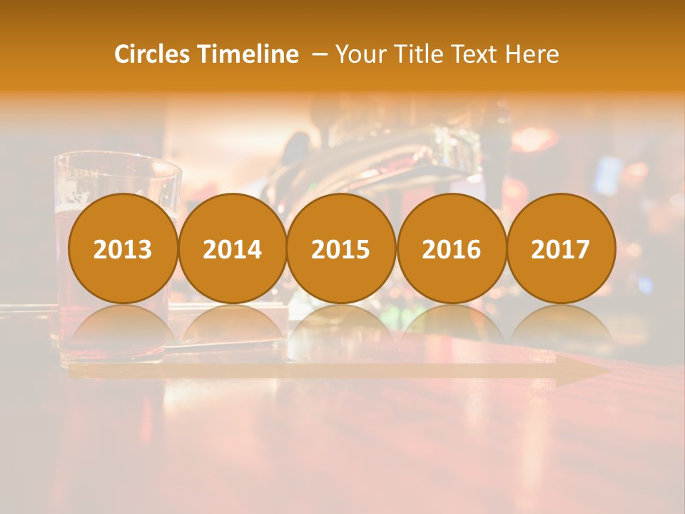 Lager Inside Traditional Pub PowerPoint Template