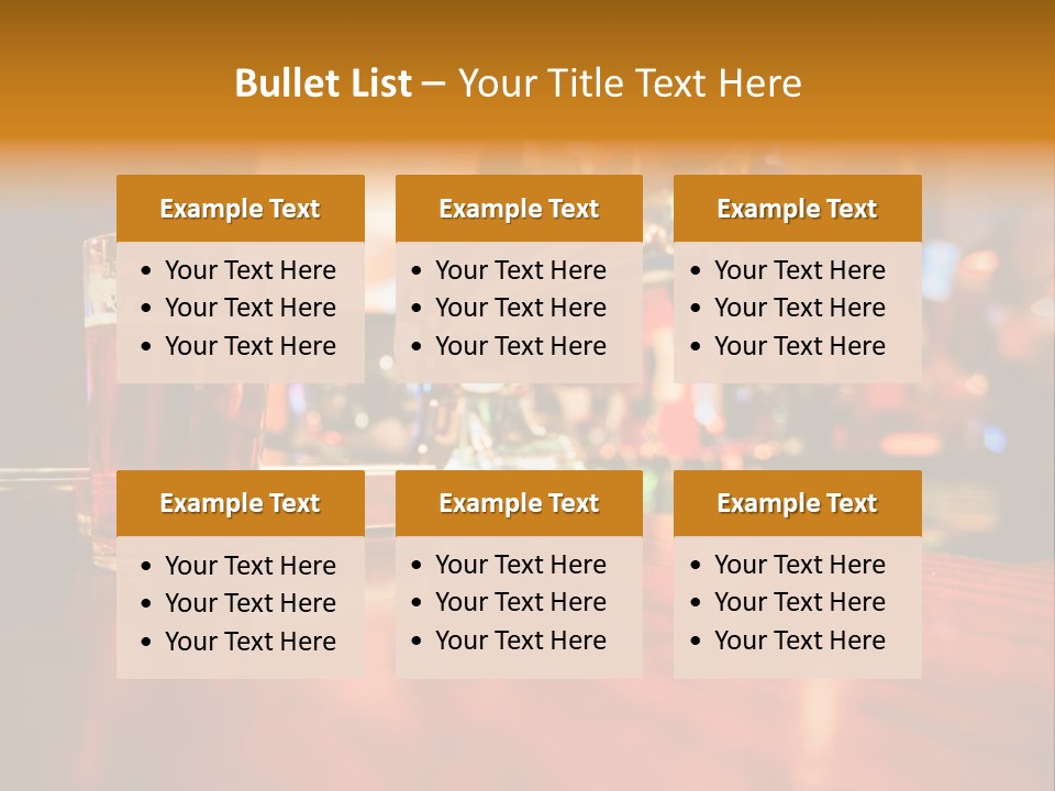 Lager Inside Traditional Pub PowerPoint Template