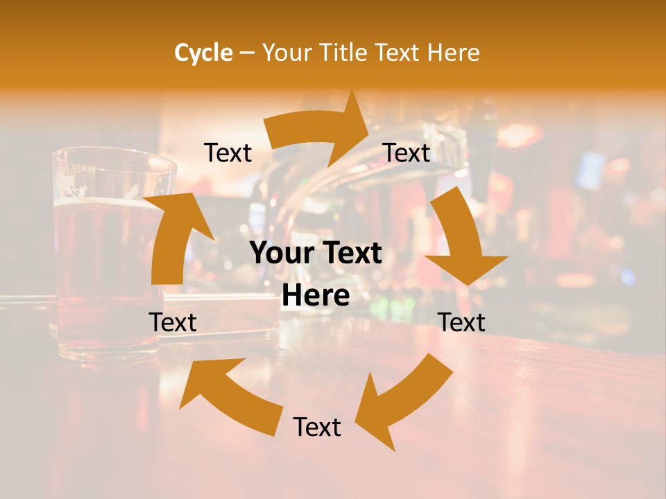 Lager Inside Traditional Pub PowerPoint Template