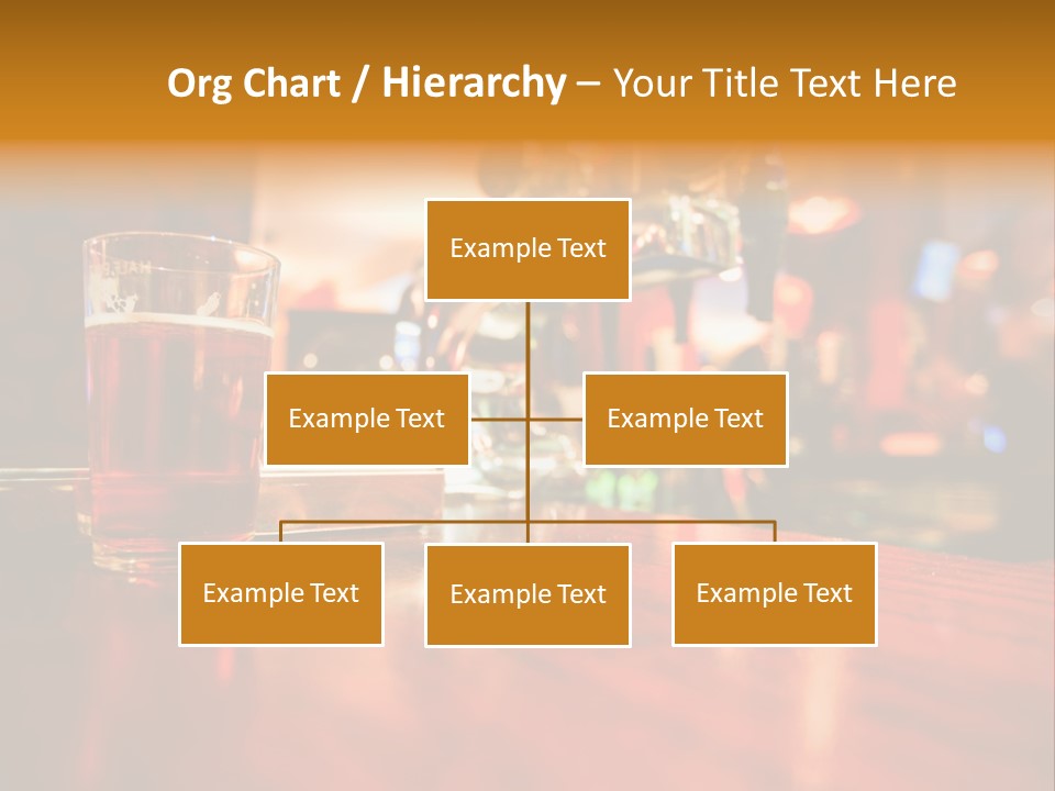 Lager Inside Traditional Pub PowerPoint Template