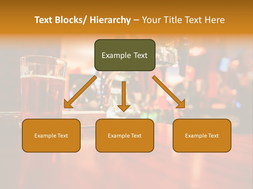 Lager Inside Traditional Pub PowerPoint Template