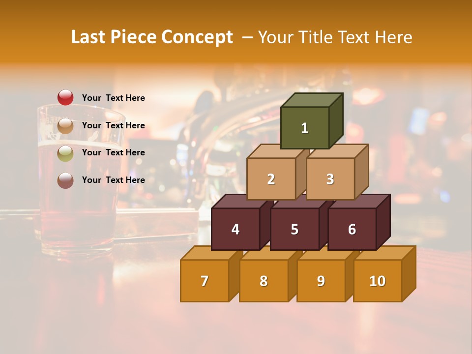 Lager Inside Traditional Pub PowerPoint Template