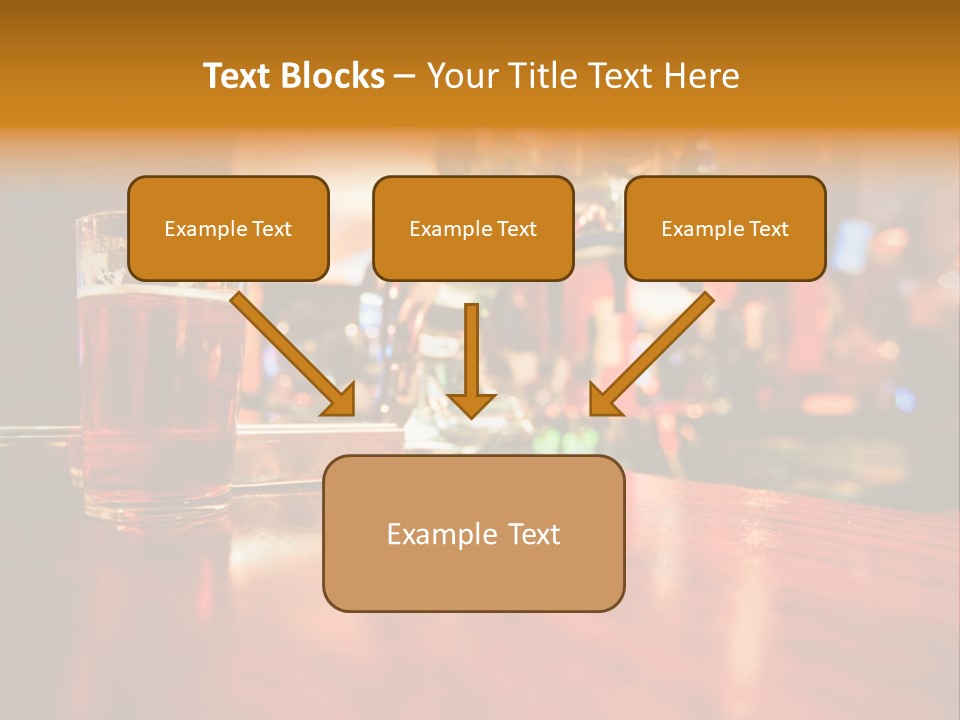 Lager Inside Traditional Pub PowerPoint Template
