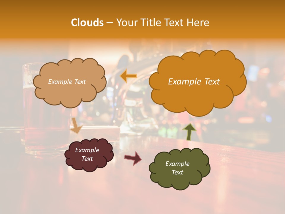 Lager Inside Traditional Pub PowerPoint Template