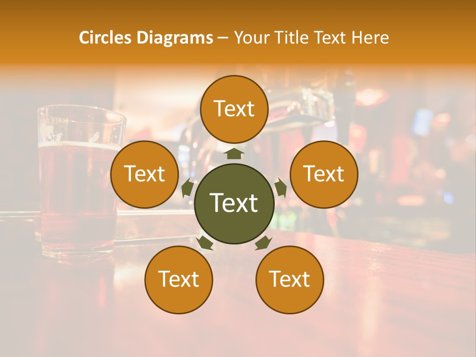 Lager Inside Traditional Pub PowerPoint Template