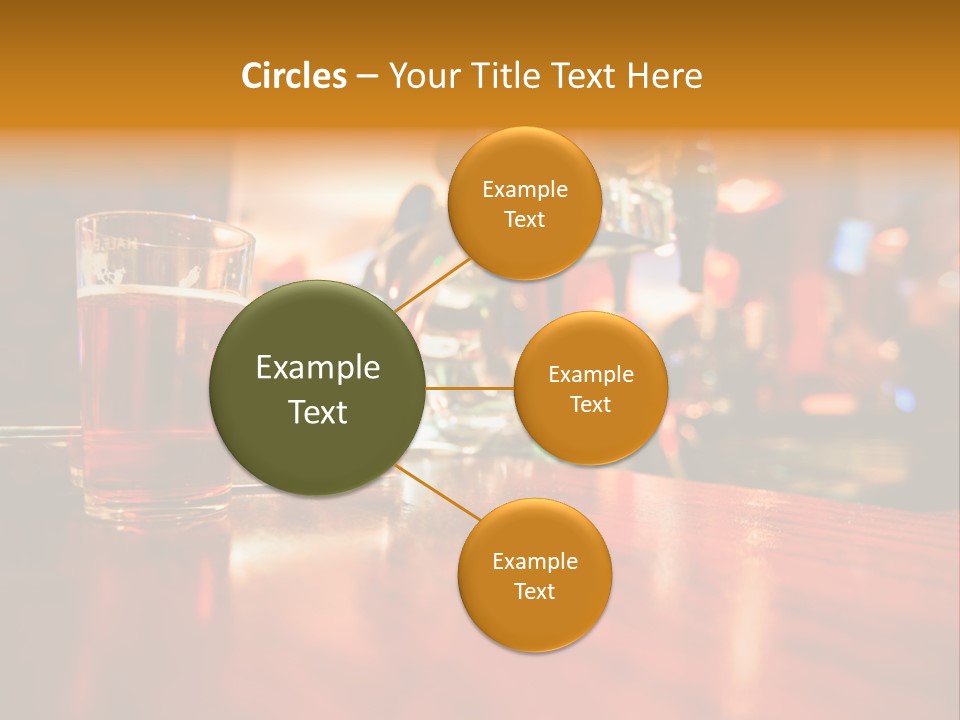 Lager Inside Traditional Pub PowerPoint Template
