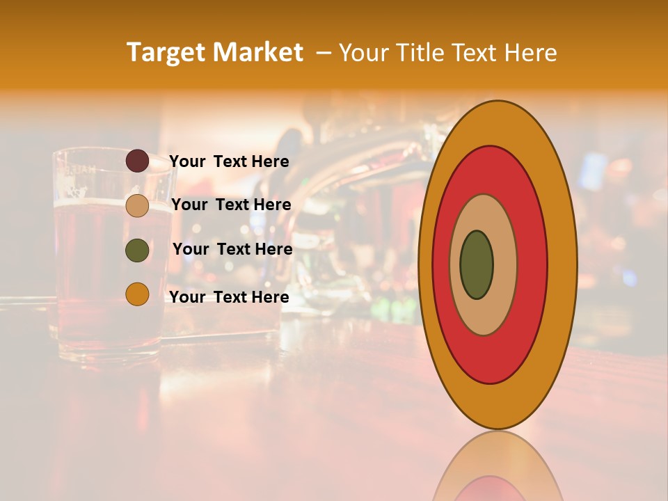 Lager Inside Traditional Pub PowerPoint Template