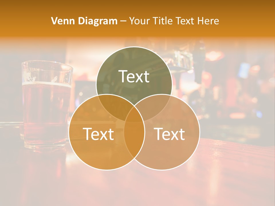Lager Inside Traditional Pub PowerPoint Template