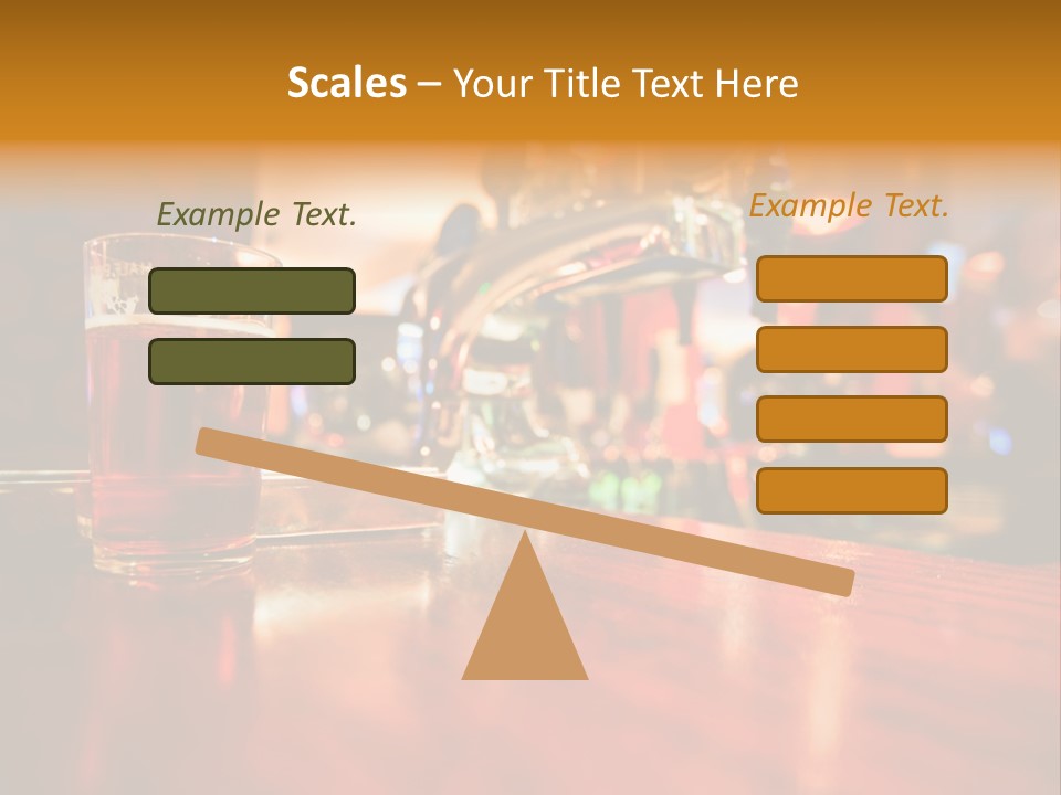 Lager Inside Traditional Pub PowerPoint Template