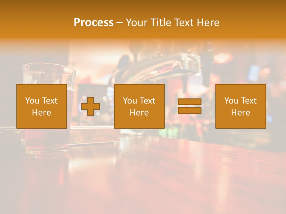 Lager Inside Traditional Pub PowerPoint Template