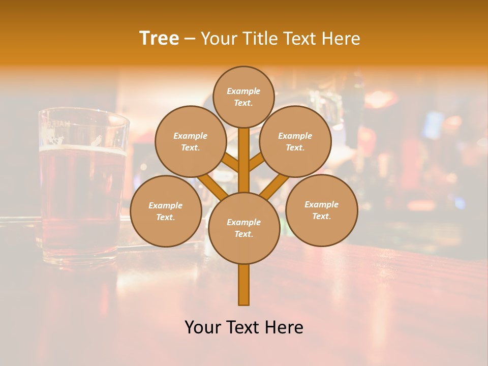 Lager Inside Traditional Pub PowerPoint Template