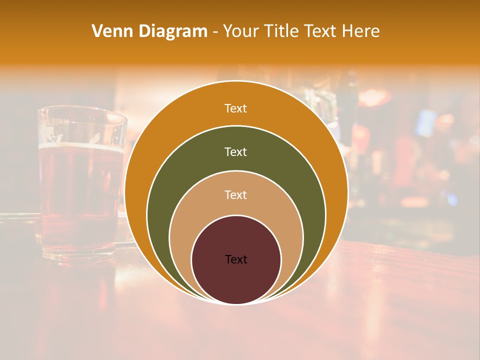 Lager Inside Traditional Pub PowerPoint Template