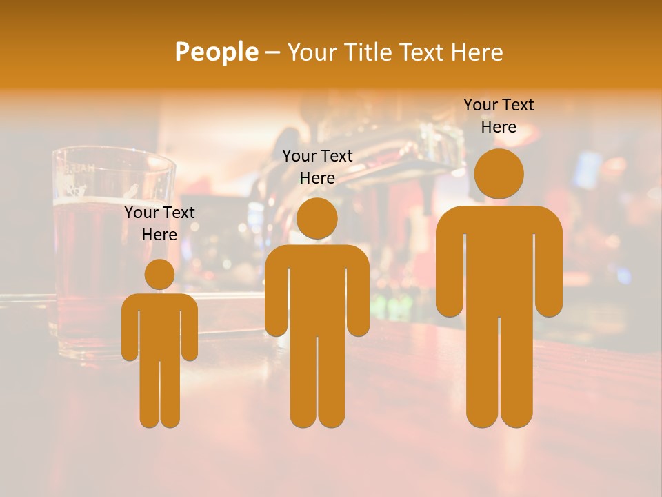 Lager Inside Traditional Pub PowerPoint Template