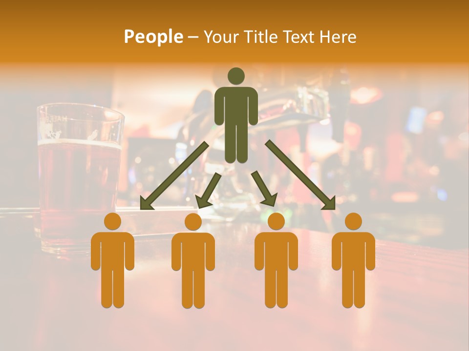 Lager Inside Traditional Pub PowerPoint Template