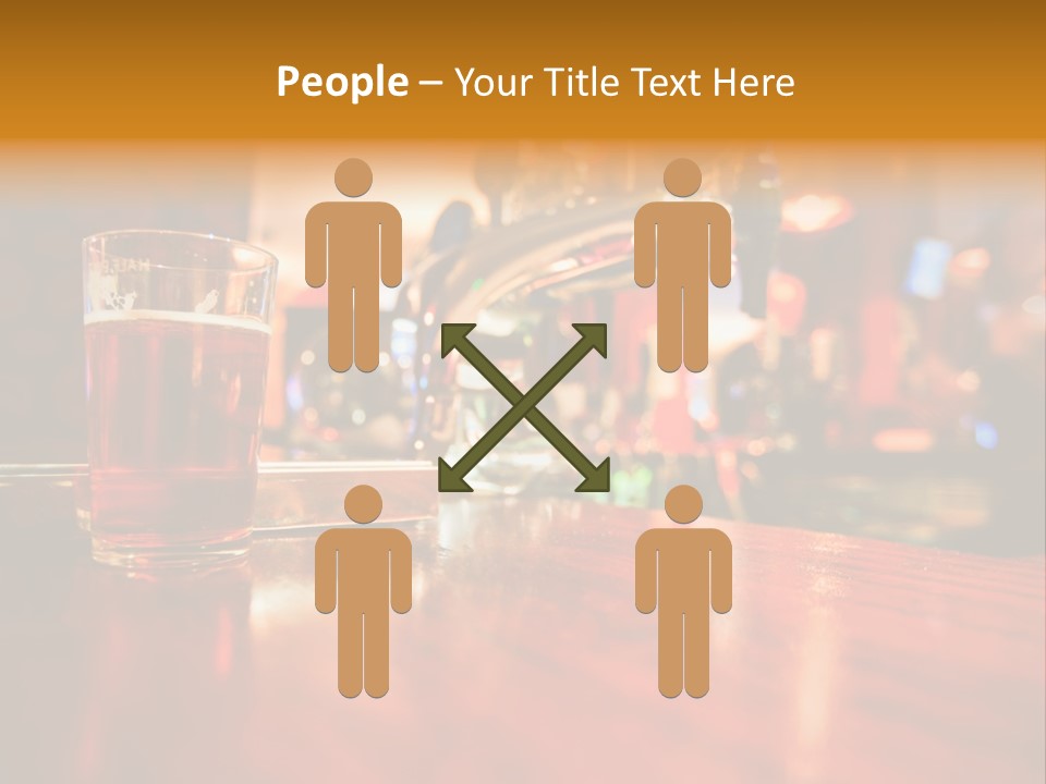 Lager Inside Traditional Pub PowerPoint Template