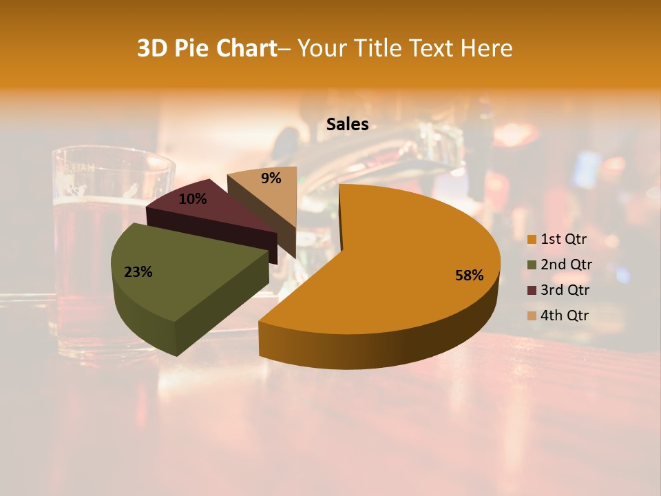 Lager Inside Traditional Pub PowerPoint Template
