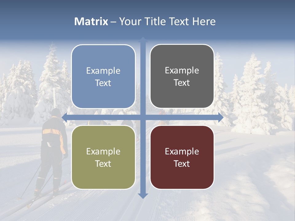 Sky Landscape Lillehammer PowerPoint Template