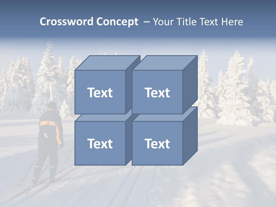 Sky Landscape Lillehammer PowerPoint Template