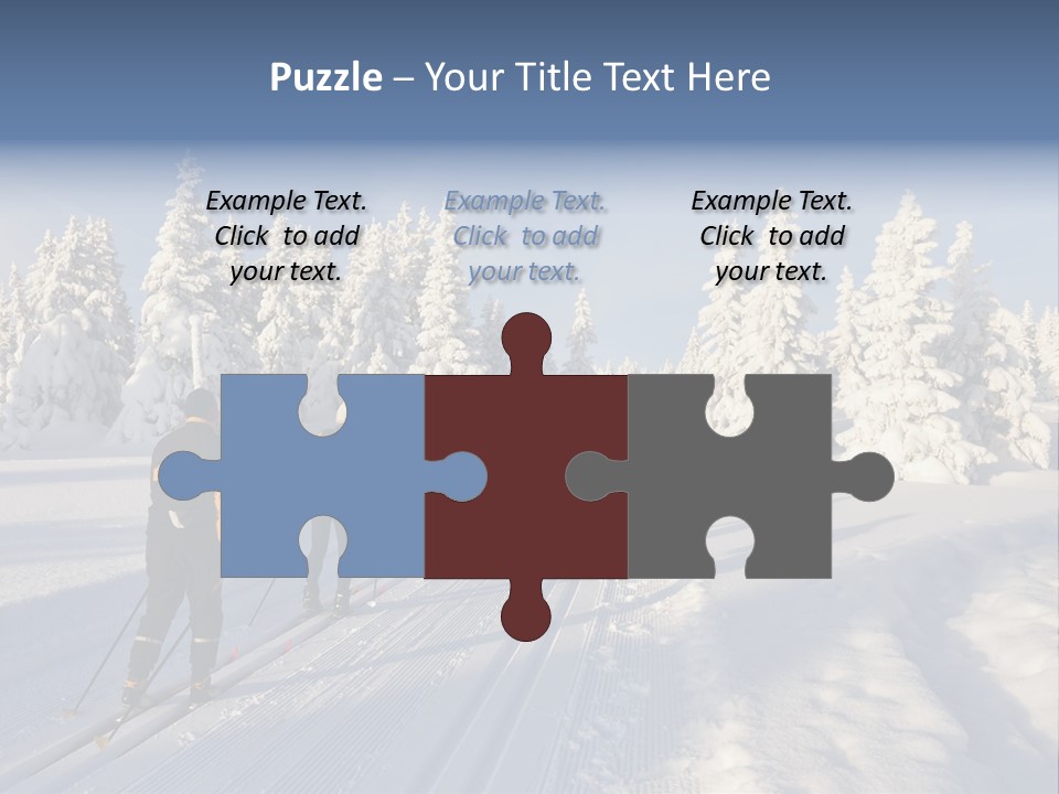 Sky Landscape Lillehammer PowerPoint Template