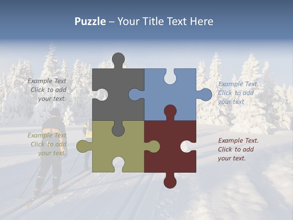 Sky Landscape Lillehammer PowerPoint Template