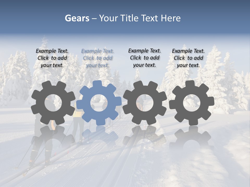 Sky Landscape Lillehammer PowerPoint Template