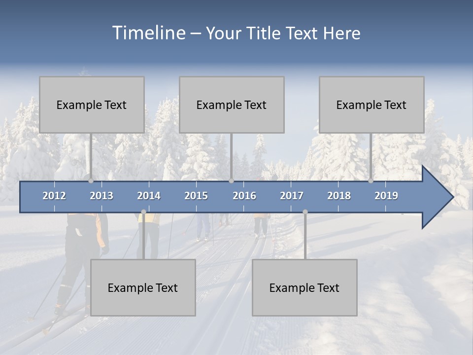Sky Landscape Lillehammer PowerPoint Template
