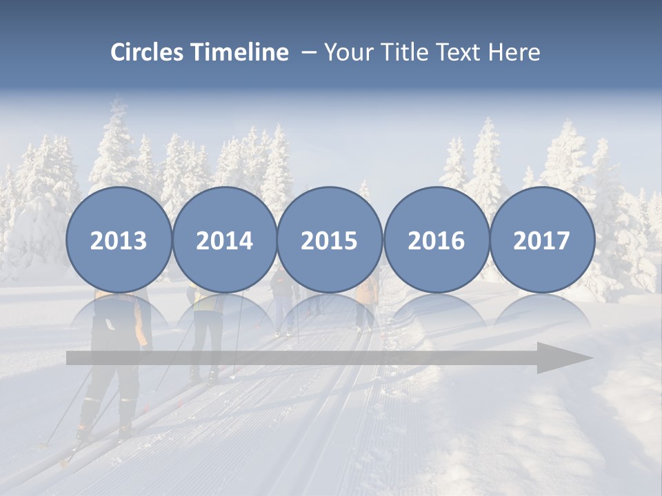 Sky Landscape Lillehammer PowerPoint Template