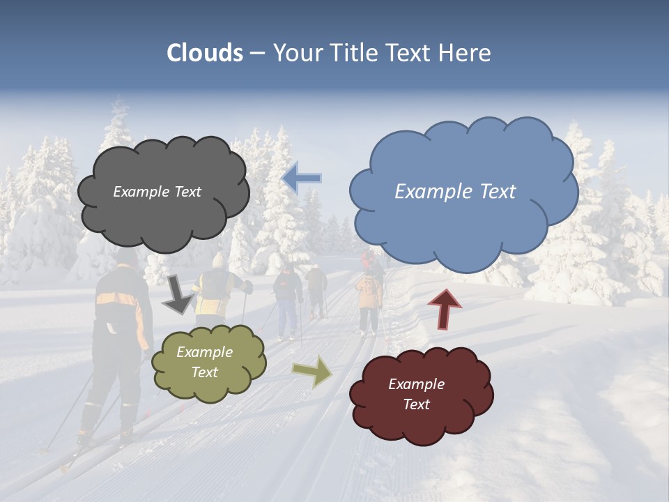 Sky Landscape Lillehammer PowerPoint Template