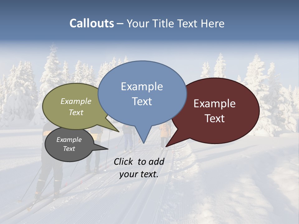 Sky Landscape Lillehammer PowerPoint Template