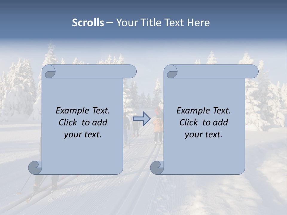 Sky Landscape Lillehammer PowerPoint Template
