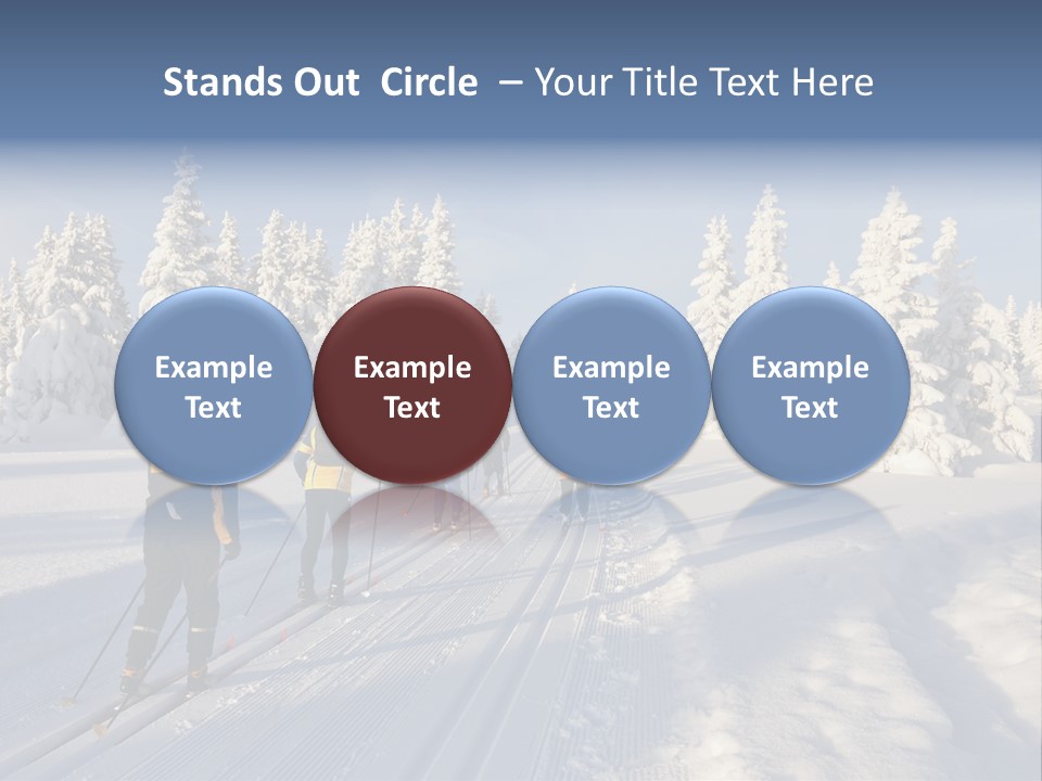 Sky Landscape Lillehammer PowerPoint Template