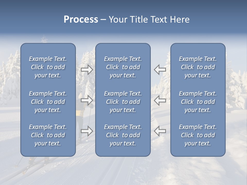 Sky Landscape Lillehammer PowerPoint Template