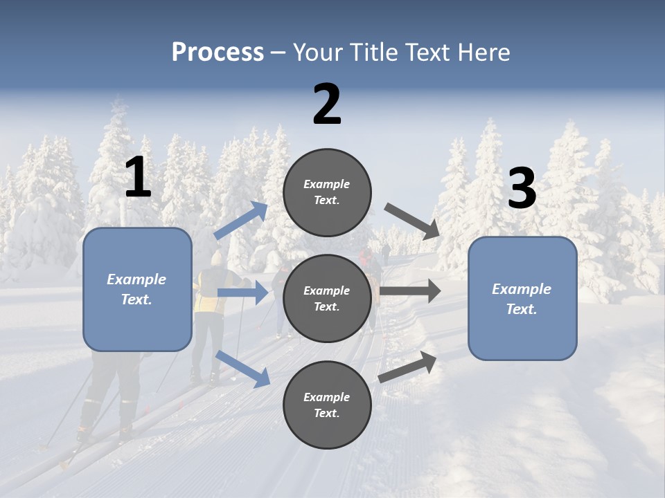 Sky Landscape Lillehammer PowerPoint Template