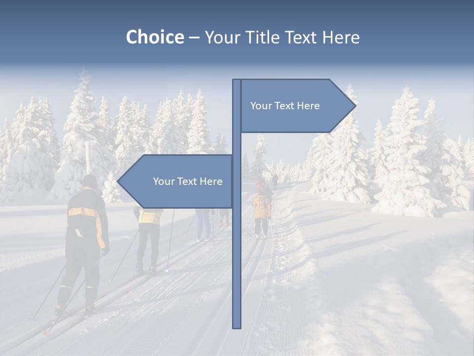 Sky Landscape Lillehammer PowerPoint Template