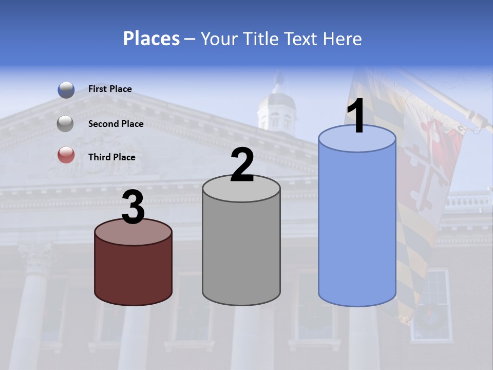 Law Chesapeake Bay State Capitol PowerPoint Template
