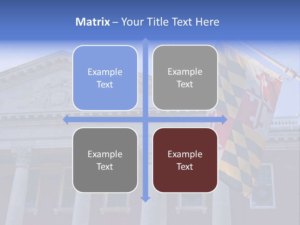 Law Chesapeake Bay State Capitol PowerPoint Template
