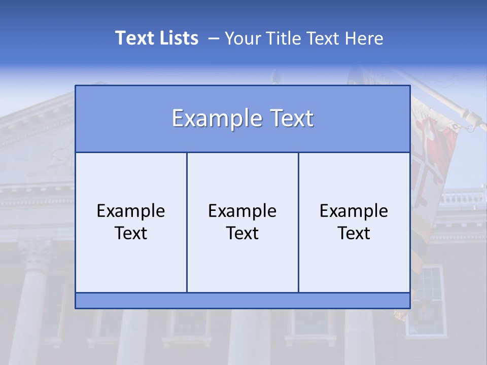 Law Chesapeake Bay State Capitol PowerPoint Template