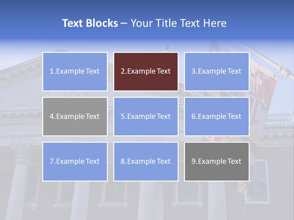 Law Chesapeake Bay State Capitol PowerPoint Template