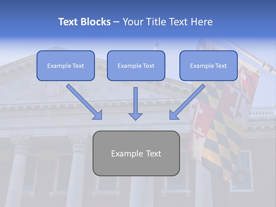 Law Chesapeake Bay State Capitol PowerPoint Template