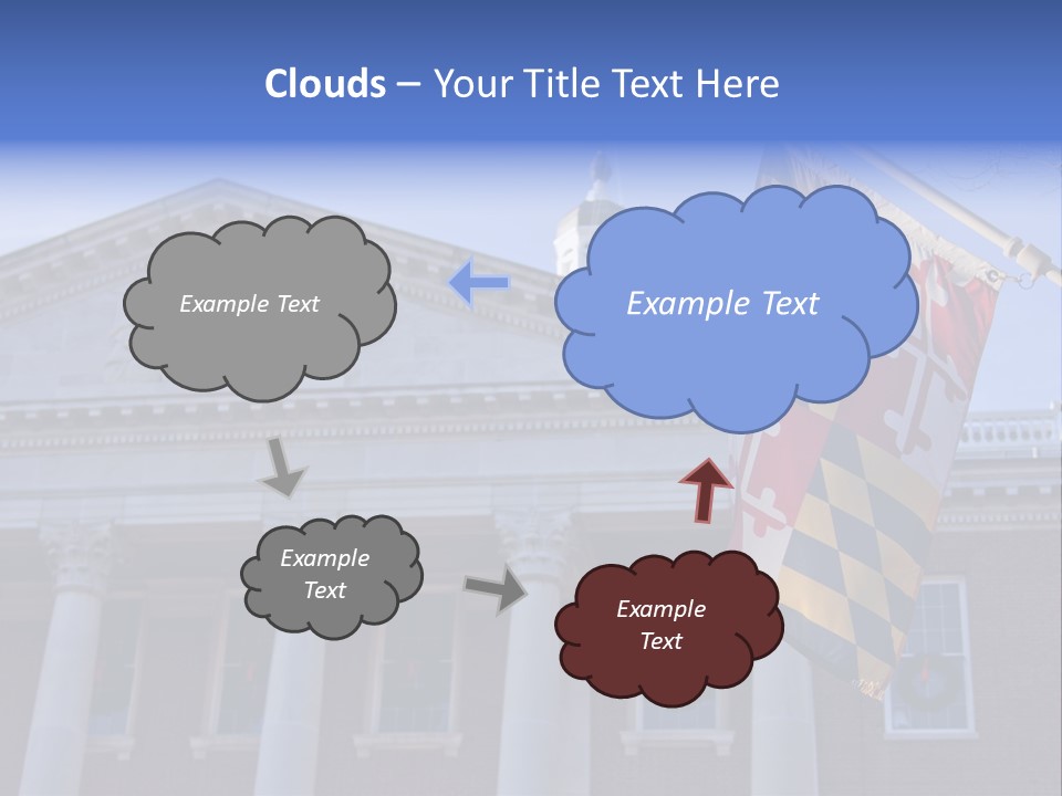 Law Chesapeake Bay State Capitol PowerPoint Template