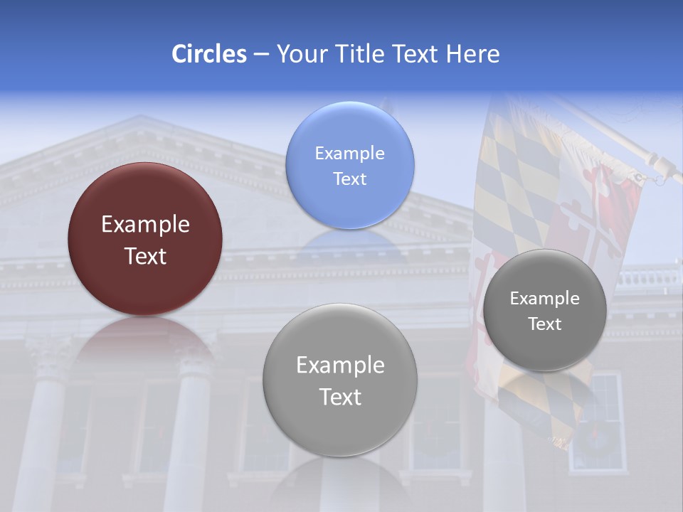 Law Chesapeake Bay State Capitol PowerPoint Template