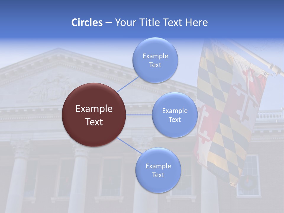Law Chesapeake Bay State Capitol PowerPoint Template