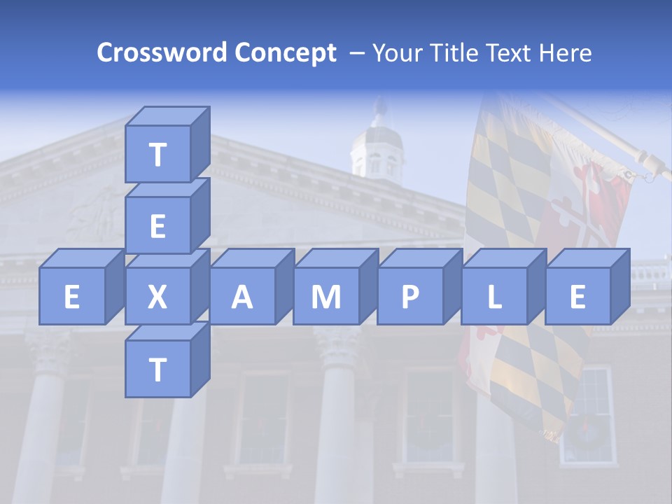 Law Chesapeake Bay State Capitol PowerPoint Template