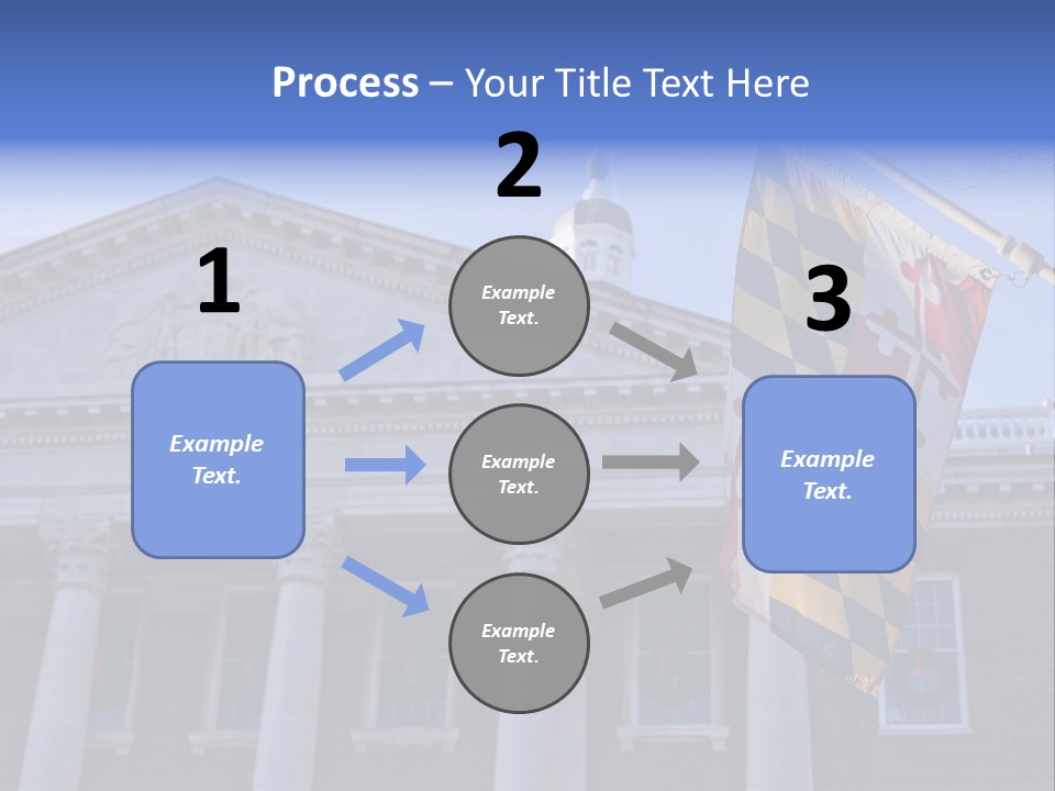 Law Chesapeake Bay State Capitol PowerPoint Template