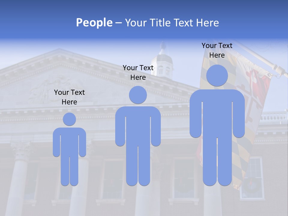 Law Chesapeake Bay State Capitol PowerPoint Template