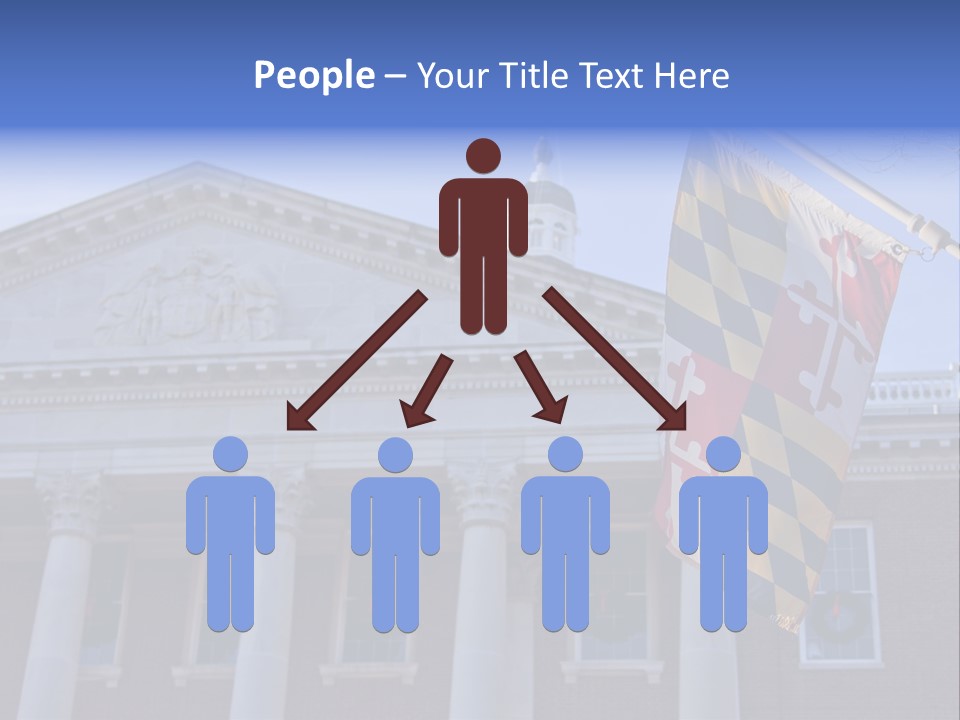 Law Chesapeake Bay State Capitol PowerPoint Template