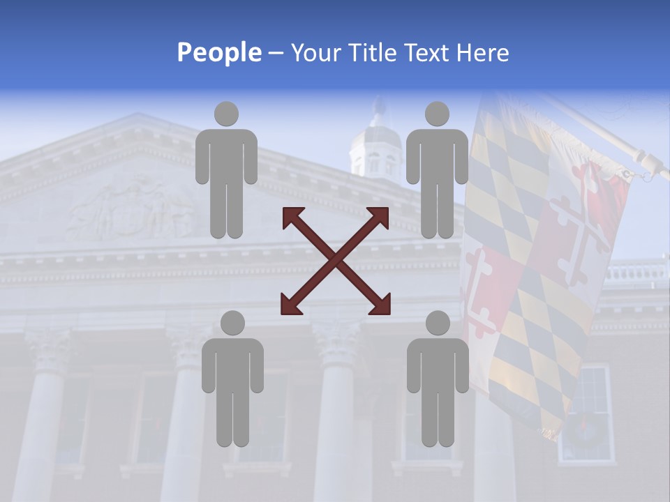 Law Chesapeake Bay State Capitol PowerPoint Template