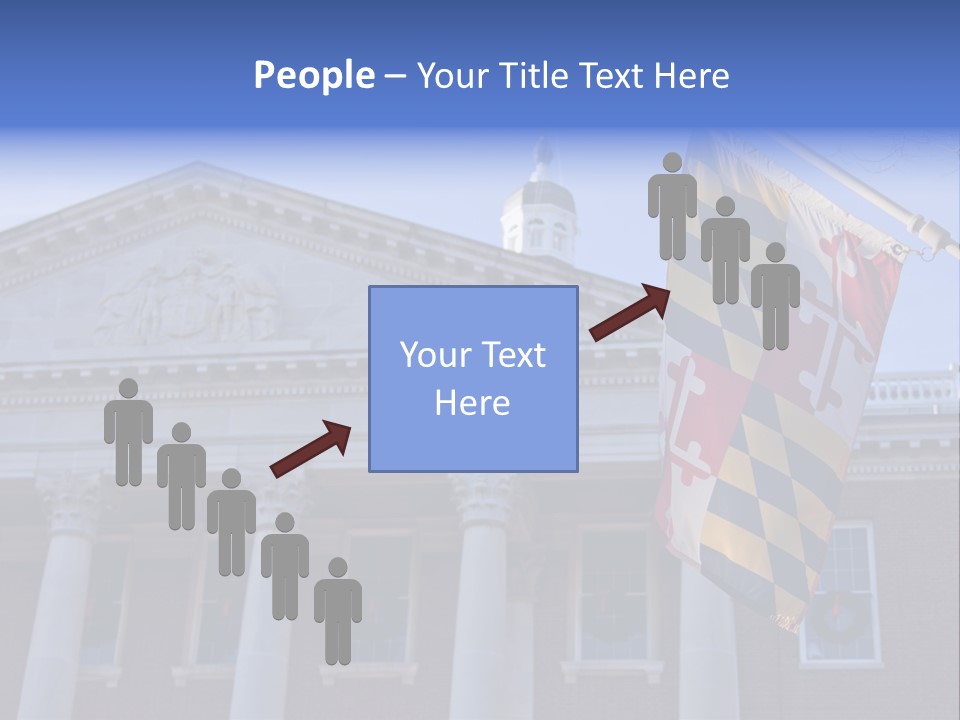 Law Chesapeake Bay State Capitol PowerPoint Template