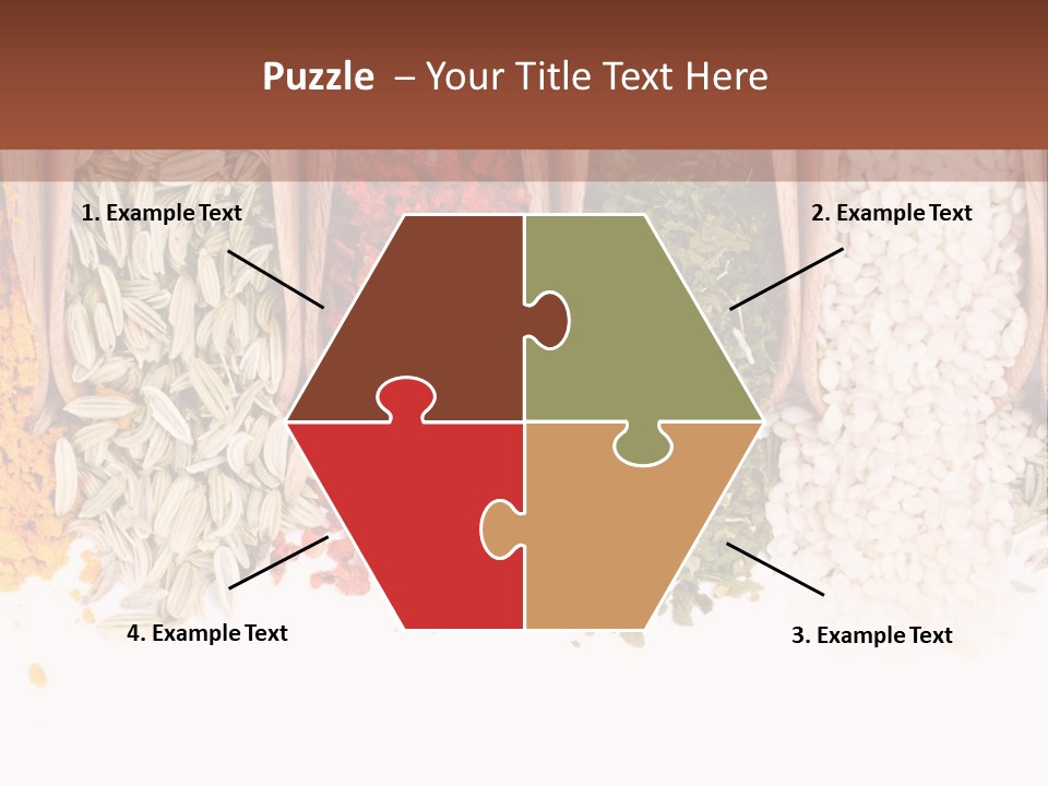 Color Closeup Group PowerPoint Template